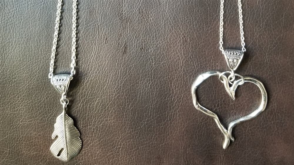 Design necklace, handmade by Wilhelmina St&ouml;cker