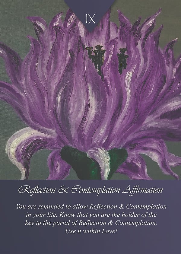 Reflection & Contemplation Affirmation